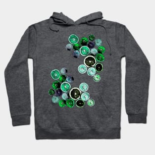 Green Fruit Slices Hoodie